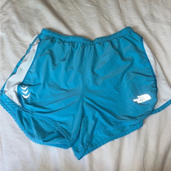 The North Face Pants - The North Face Blue Athletic Shorts